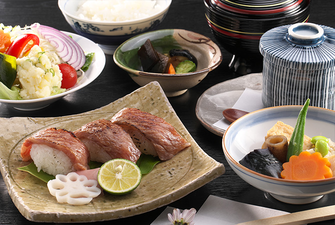 Mahoroba set menu